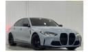 بي أم دبليو M3 2022 BMW M3 Competition, February 2027 BMW Warranty + Service Contract, Full Options, Low Kms, GCC