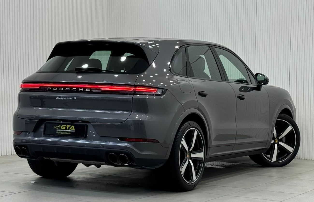 بورش كايان 2024 Porsche Cayenne S V8, 2026 Porsche Warranty, Full Service History, GCC