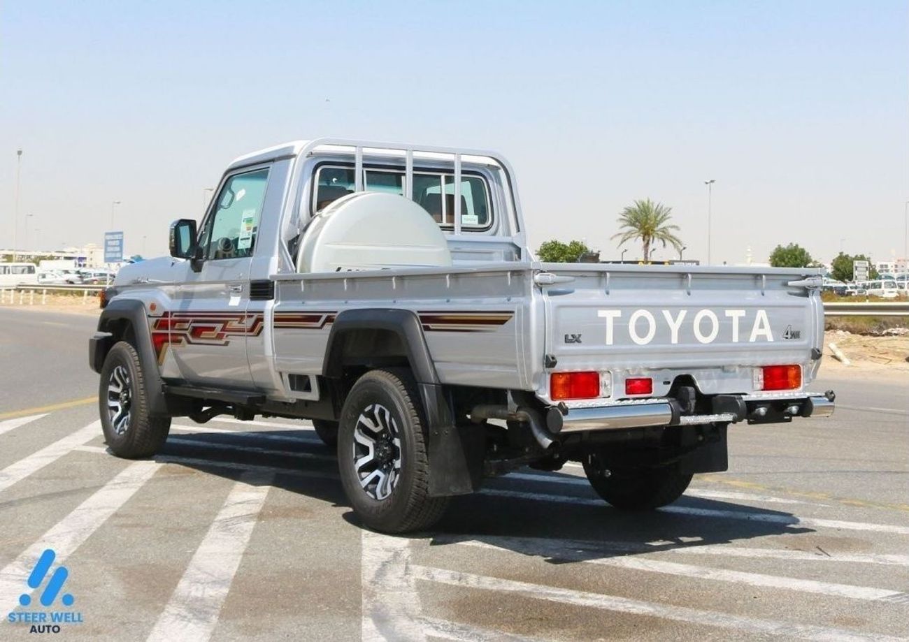 تويوتا لاند كروزر بيك آب 2024 79 LX 2.8L Single Cabin 4WD Automatic Diesel - Book Now!