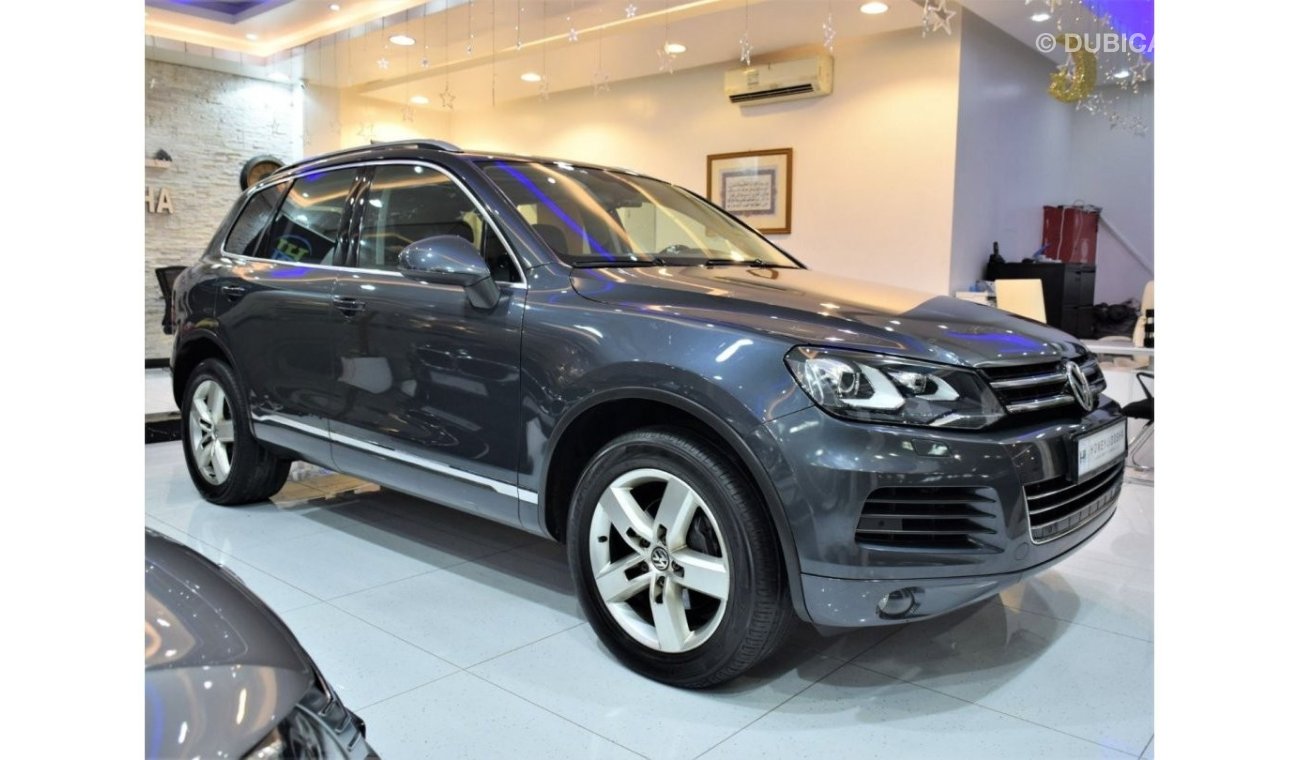 فولكس واجن طوارق FULL SERVICE AGENCY HISTORY! Volkswagen Touareg 2012 Model!! in Grey Color! GCC Specs