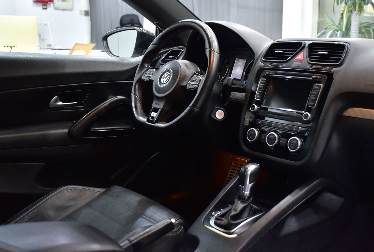 Volkswagen Scirocco R EXCELLENT DEAL for our Volkswagen Scirocco R ( 2013 Model ) in White Color GCC Specs