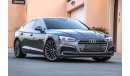 Audi A5 Sport Back 2018 GCC under agency Warranty with Zero downpayment.