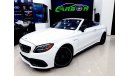 مرسيدس بنز C 63 كوبيه CONVERTIBLE - 2019 - 2,500 KMS ONLY -3YEARS WARRANTY OR 100KMS - ( 4,660 AED PER MONTH )