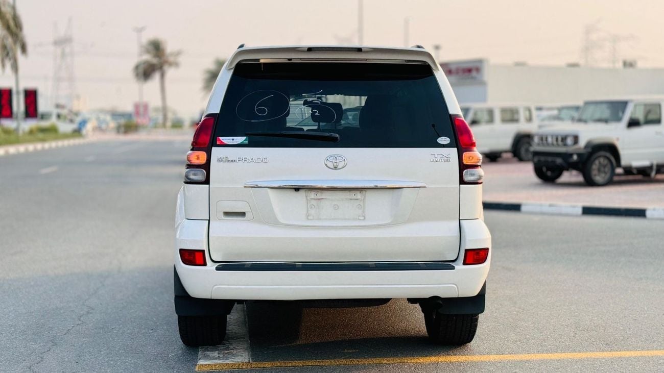 Toyota Prado BLACK LEATHER SEATS | 3.0L DIESEL | RHD | 2006 | REAR VIEW CAMERA | SIDE FENDER HOOD MIRROR