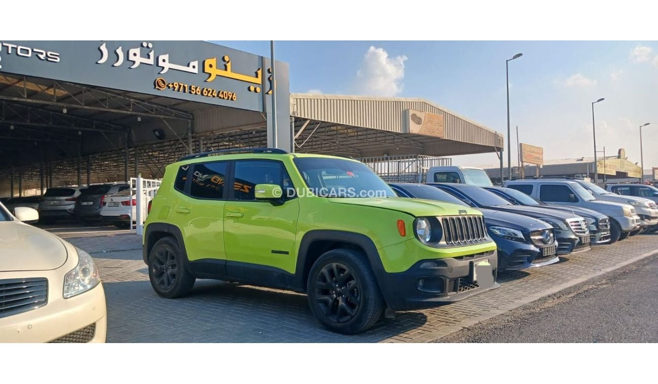 Jeep Renegade Jeep Renegade 2017 green color American specs