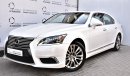 Lexus LS460 LS 460 PLATINUM 4.6 LWB V8 2017 GCC AGENCY WARRANTY