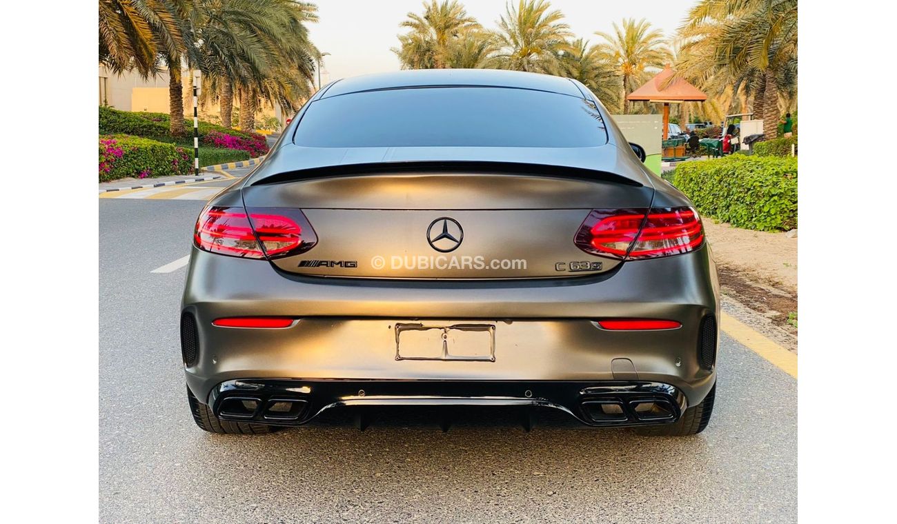Mercedes-Benz C 63 AMG Mercedes Benz 2017 C63S AMG coupe edition GCC perfect condition