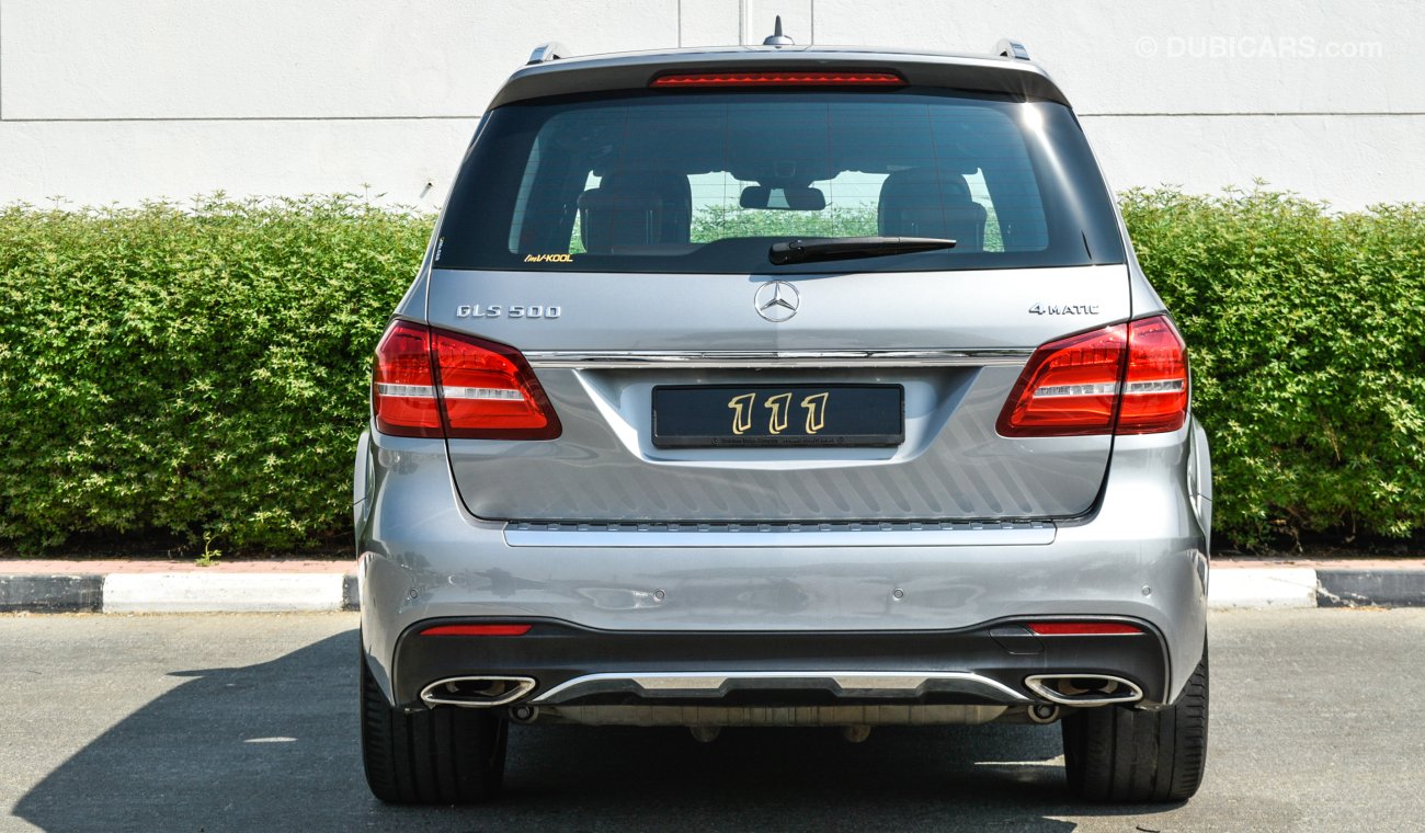 Mercedes-Benz GLS 500 4Matic / Warranty Till August 2021 / GCC Specifications