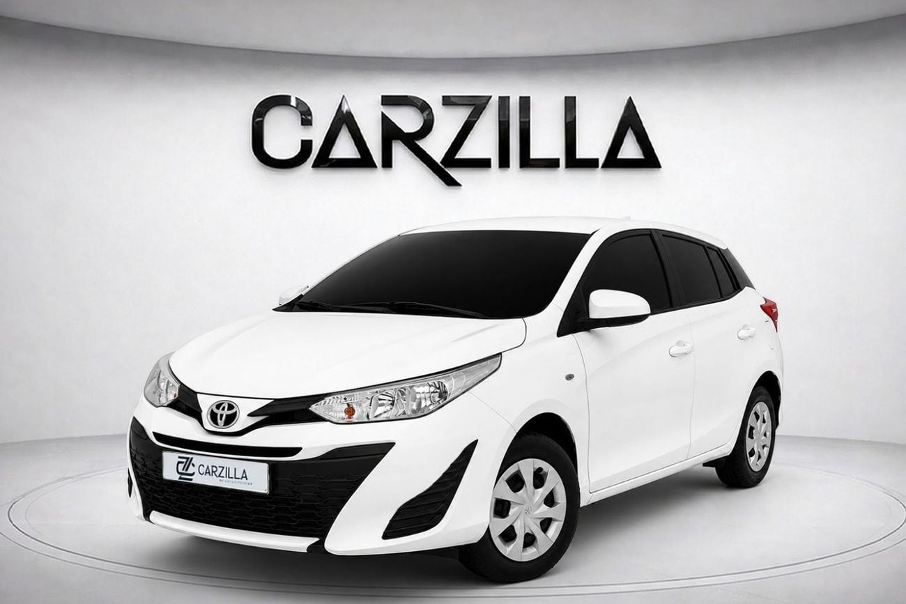 Toyota Yaris Toyota Yaris Hatchback E 2020 l 1 Owner l AED 587 P.M l 0% Downpayment