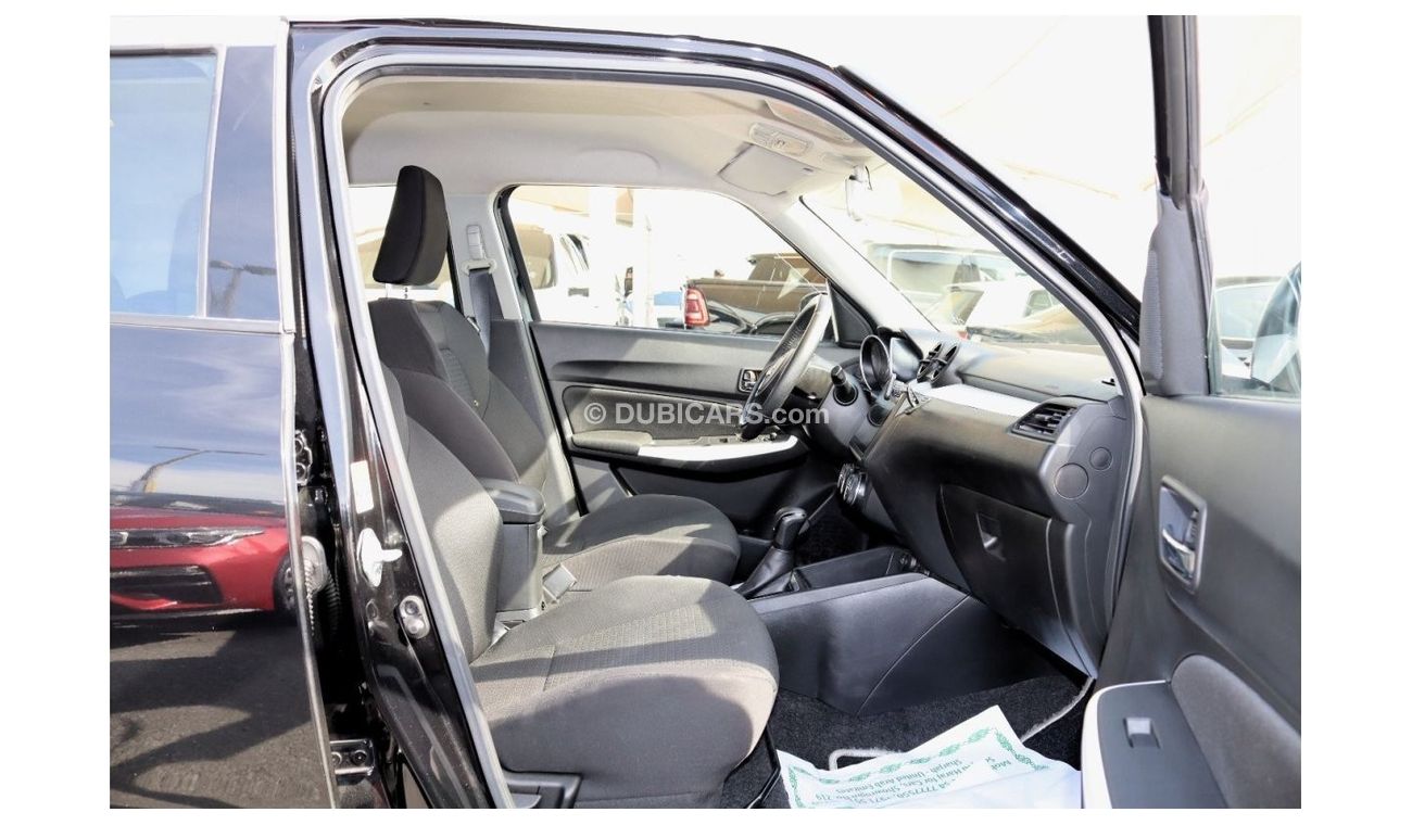 سوزوكي سويفت GLX خالية من الحوادث - خليجي - رقم واحد الفل  - مصنع اليابان - صبغة وكالة