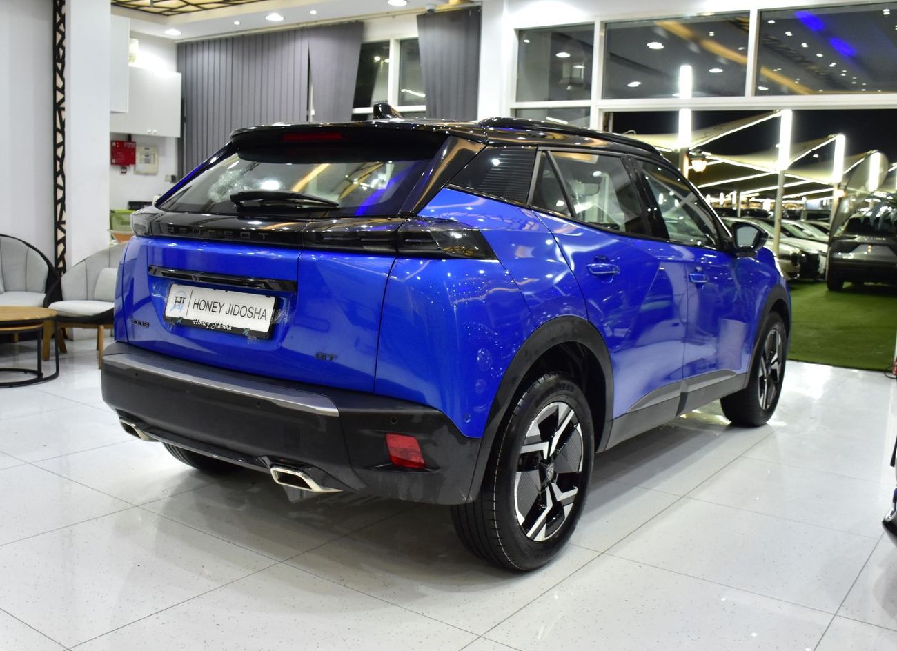 Peugeot 2008 EXCELLENT DEAL for our Peugeot 2008 GT ( 2024 Model ) in Blue Color GCC Specs