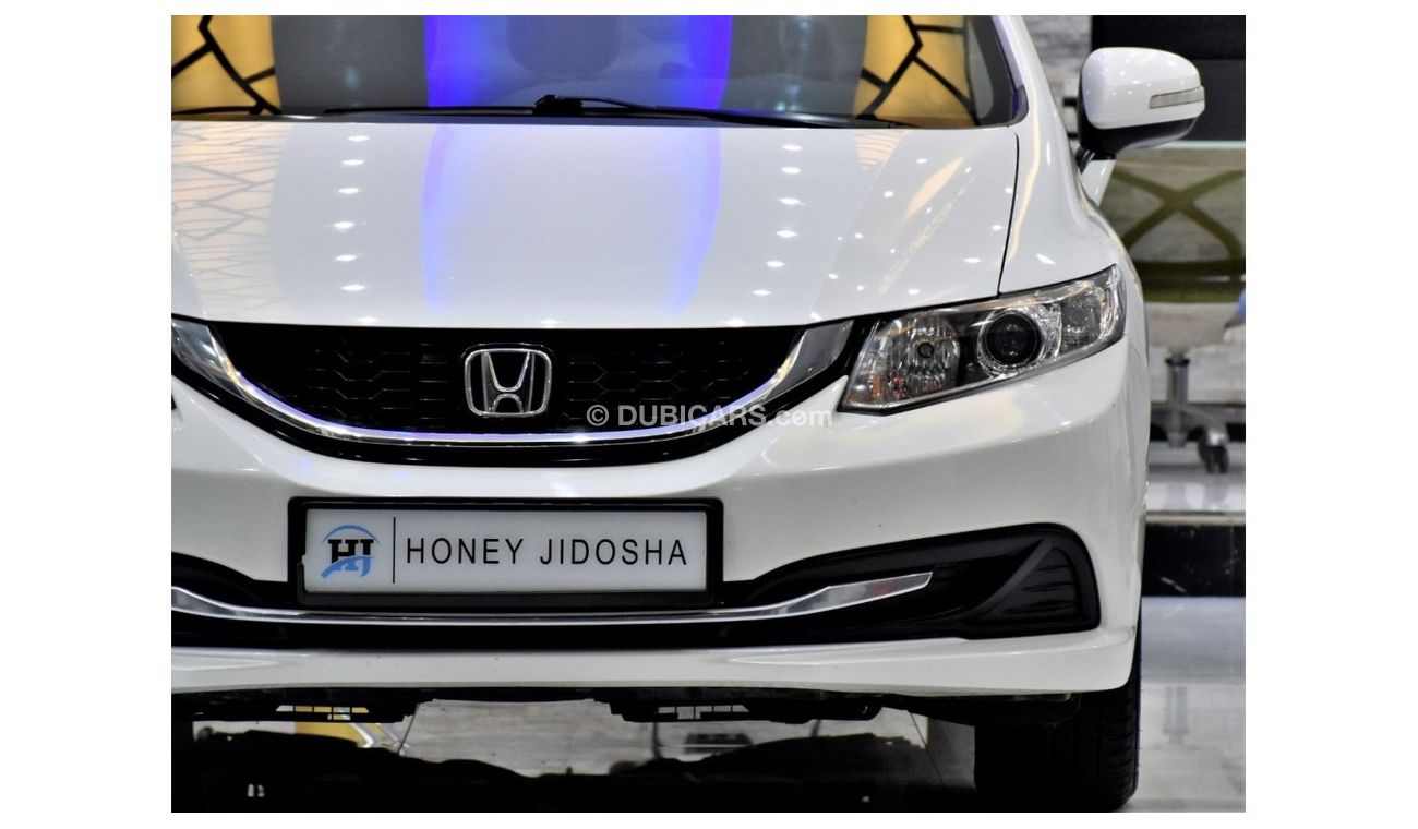Honda Civic EXCELLENT DEAL for our Honda Civic 1.8 ( 2013 Model ) in White Color GCC Specs