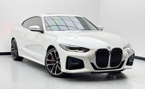 BMW 420I Gran Coupe M SPORT 2021 BMW 420i M-sport Gran Coupe, 9/2026 BMW Warranty and Service Pack, BMW Service History,