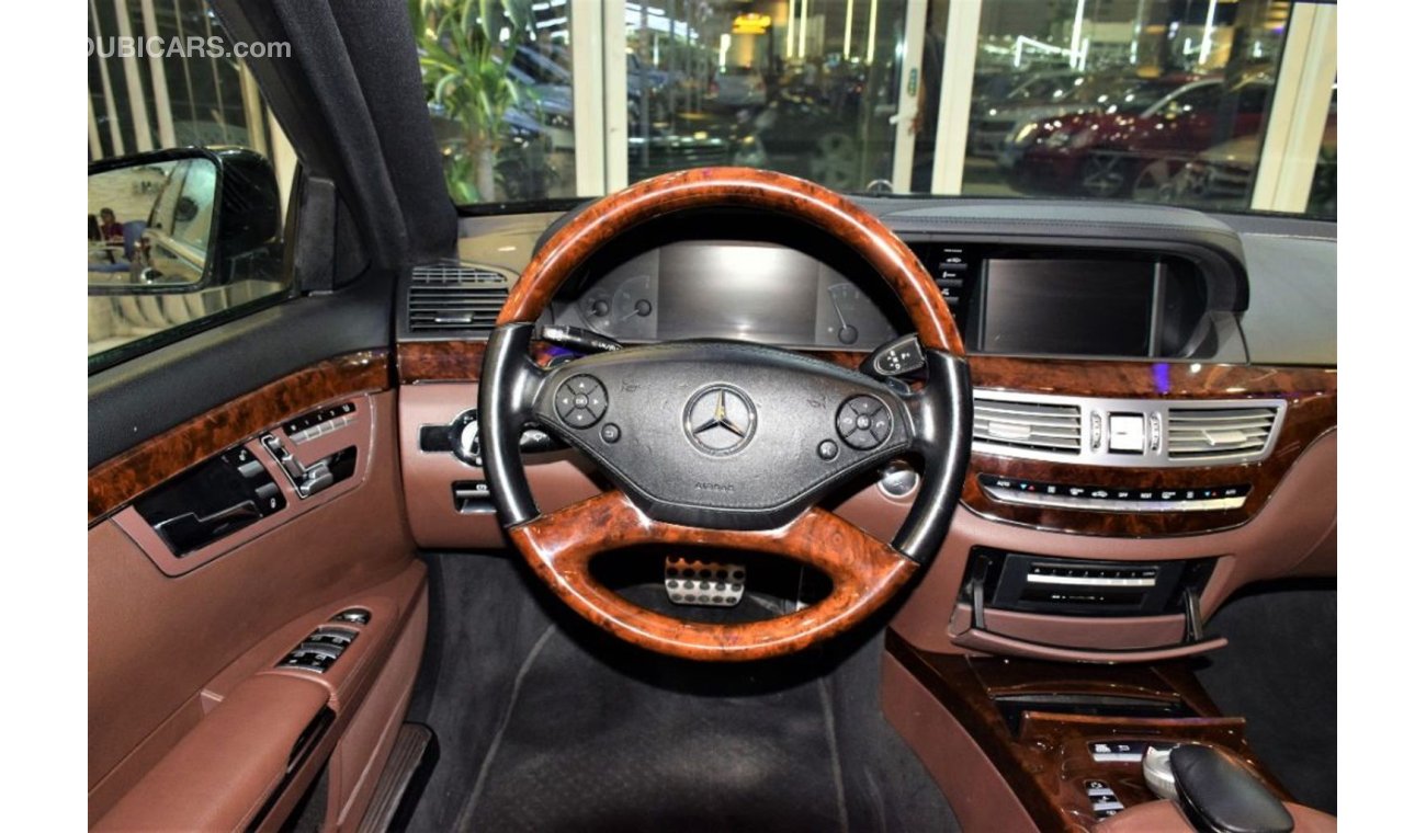 مرسيدس بنز S 350 ONLY 84000 KM!!! Mercedes Benz S500 ( AMG Kit ) 2012 Model!! Black Color! GCC Specs