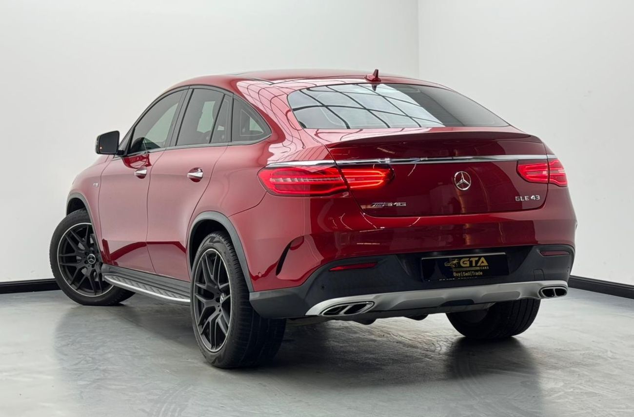Mercedes-Benz GLE 43 AMG 2019 Mercedes-Benz GLE43 AMG 4Matic Coupe, Mercedes Service History, 1 Year Warranty, GCC