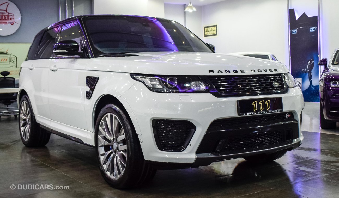 Land Rover Range Rover Sport SVR / GCC Specs / Warranty 5 Years and Service Contract