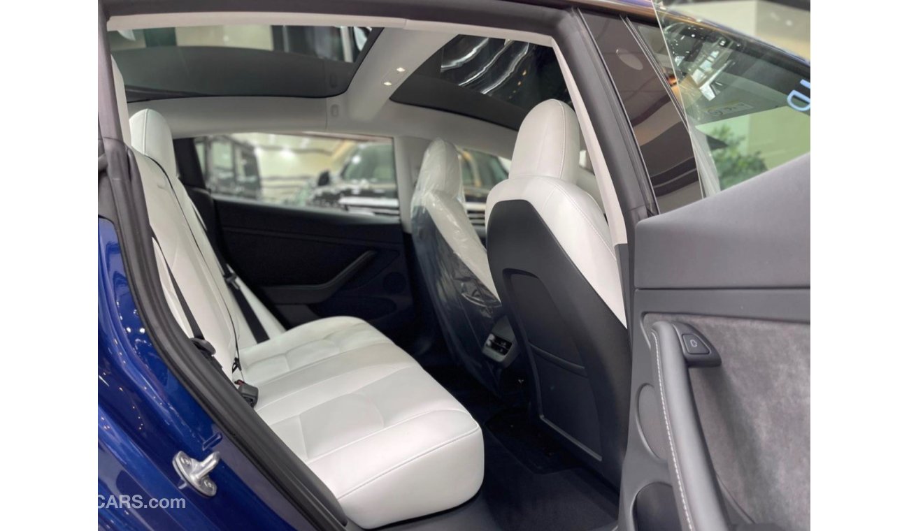 تيسلا موديل 3 طويل المدى Tesla Model 3 Long Range Dual Drive Autopilot GCC 2021 Under Warranty