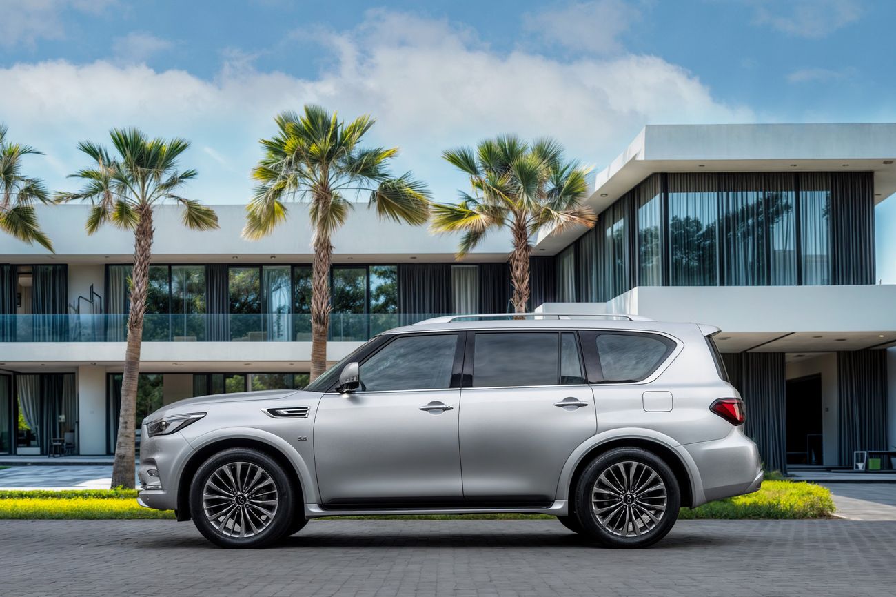 إنفينيتي QX80 QX80 | 2,644 P.M | 0% Downpayment | Low KM | Warranty | Agency History!