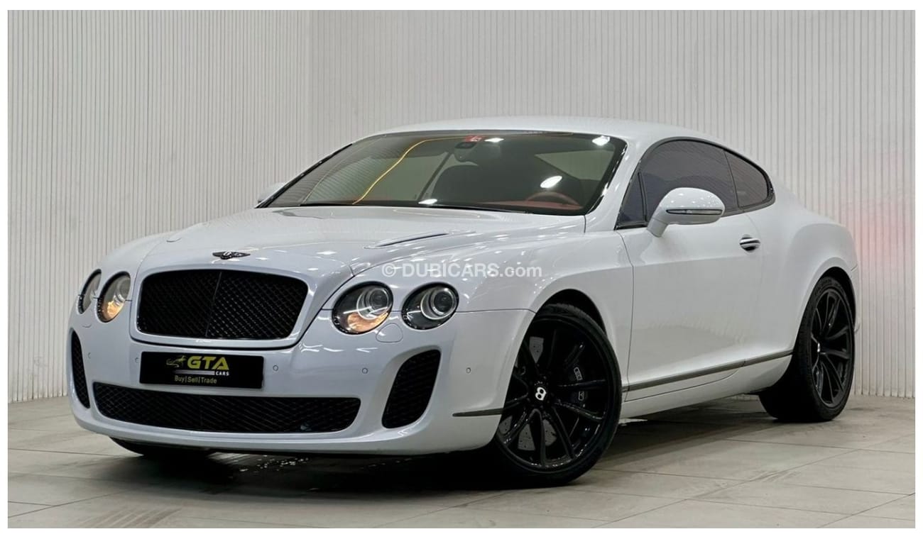Bentley Continental GT 2010 Bentley Continental GT Supersports, Service History, Excellent Condition, GCC