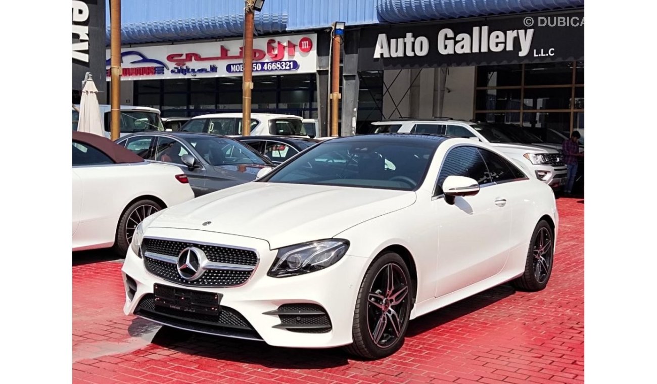 مرسيدس بنز E200 AMG Coupe Warranty And Service 2020 GCC