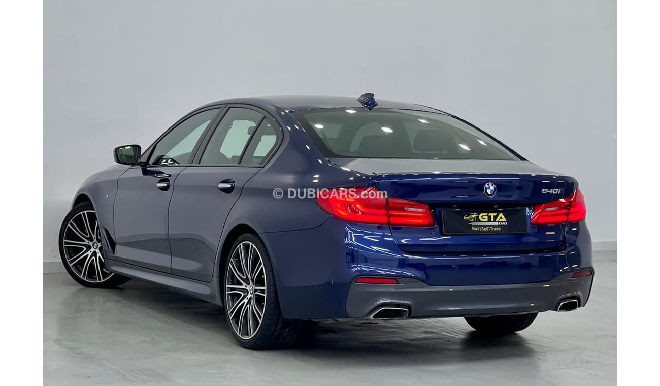 بي أم دبليو 540i 2018 BMW 540i M-Sport, December 2022 BMW Warranty, Full Service History, Full Options, GCC
