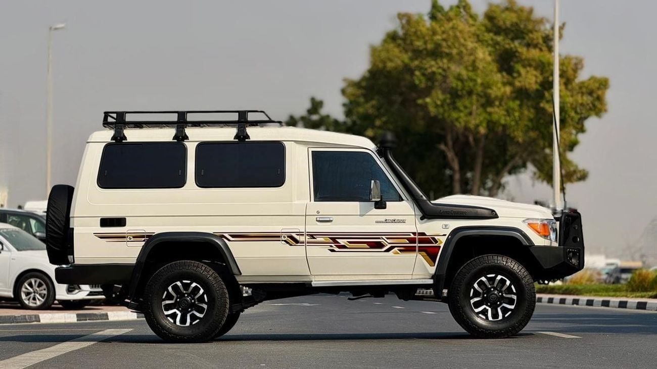Toyota Land Cruiser 70 2018 | 4.5L DIESEL | MANUAL TRANSMISSION | RIGHT-HAND-DRIVE | MODIFIED TO AMBULANCE | HEAVY BULL BAR