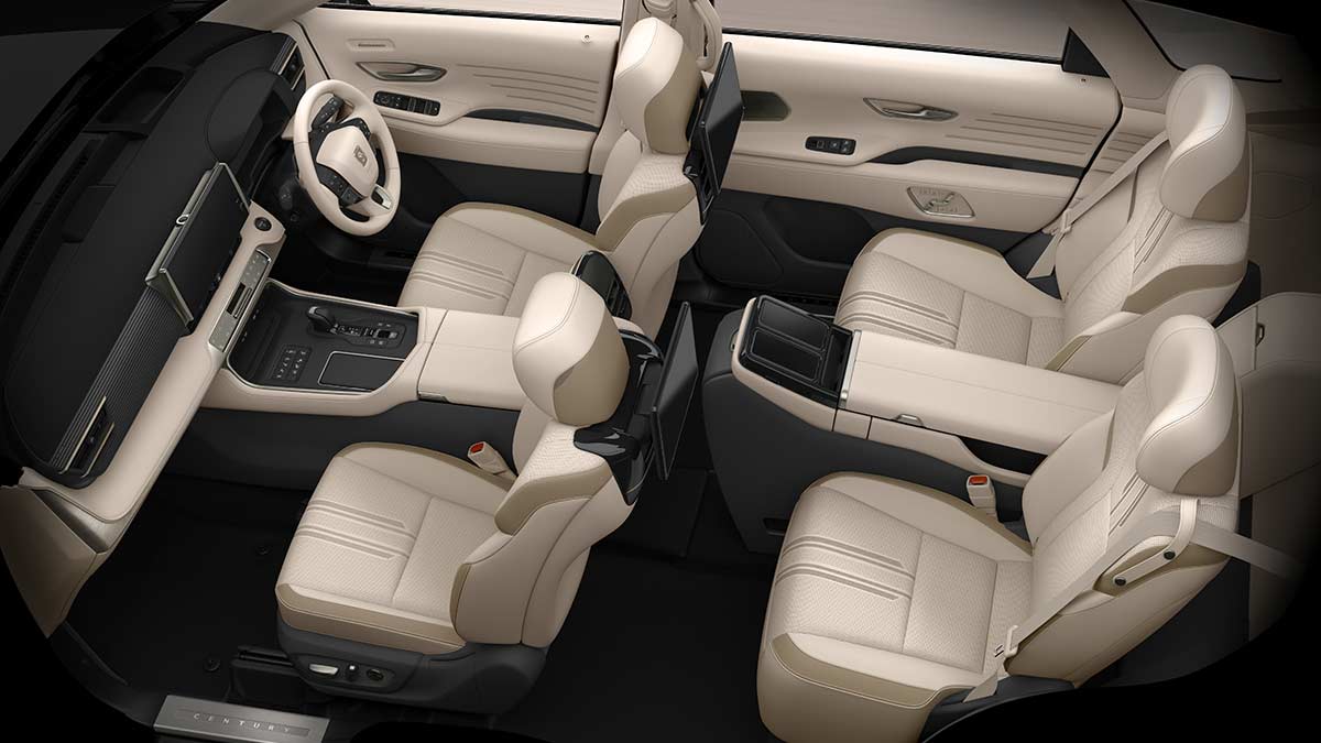 Toyota Century SUV interior - Seats