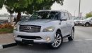 Infiniti QX80 Luxury 5.6L V8 2014 Full Service History GCC