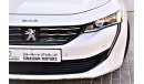 Peugeot 508 | AED 1565 | 1.6L ACTIVE GCC DEALER WARRANTY TILL 2025