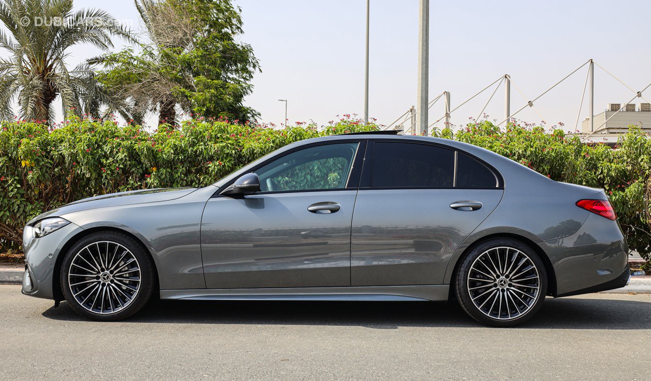 Mercedes-Benz C 180 "Baby S-Class" , Night Package , 2022 , GCC , 0Km , W/3 Yrs or 100K Km WNTY