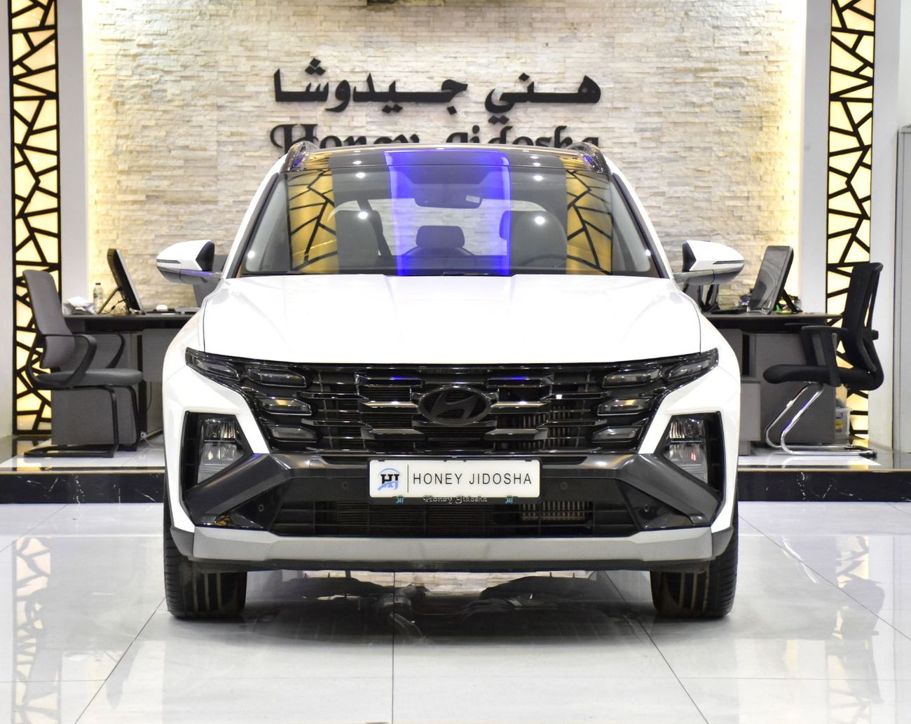 هيونداي توسون EXCELLENT DEAL for our Hyundai Tucson 1.6L Turbo ( 2025 Model ) in White Color European Specs