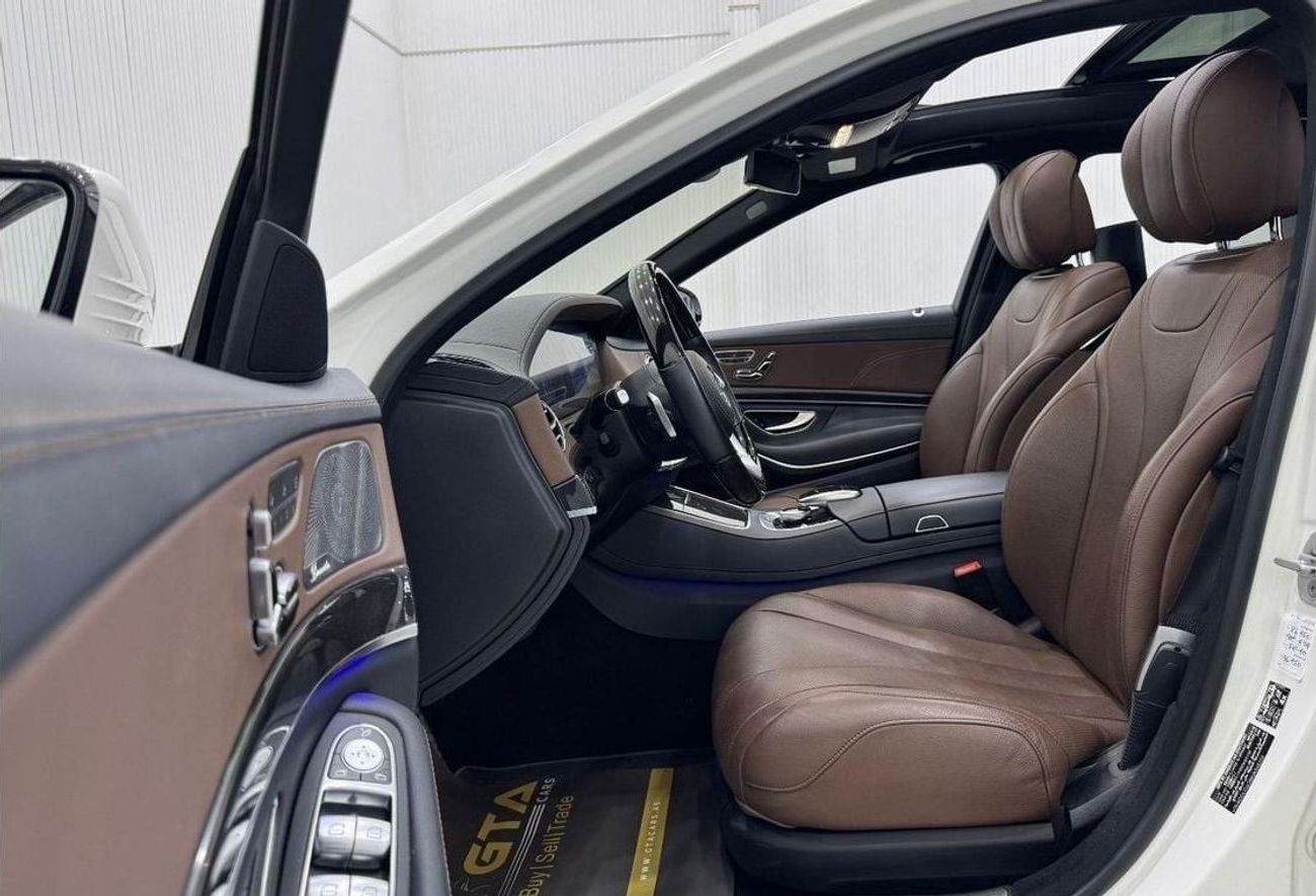 Mercedes-Benz S 450 AMG LWB 3.0L 2018 Mercedes Benz S450 AMG LWB, Warranty, Full Service History, Fully Loaded, GCC