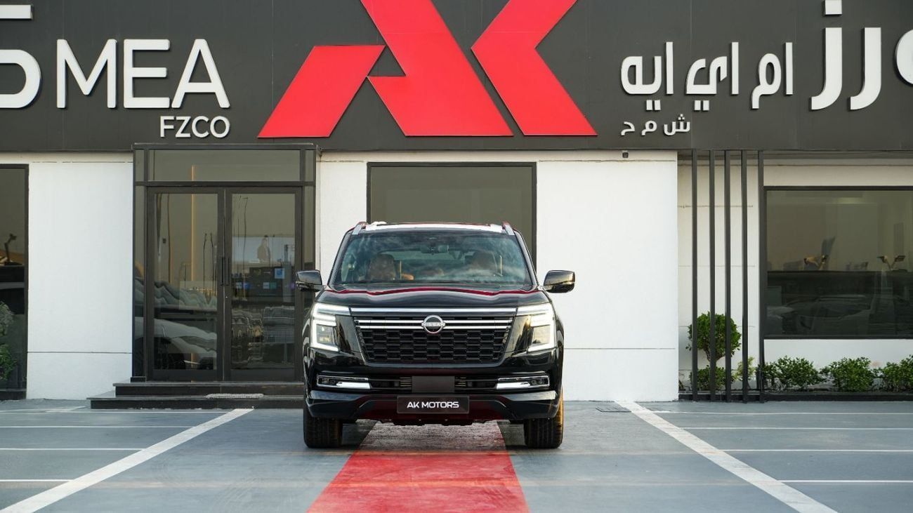 Nissan Patrol 3.5TT Twin-Turbo Platinum Black and Tan 2026 MY EXPORT PRICE