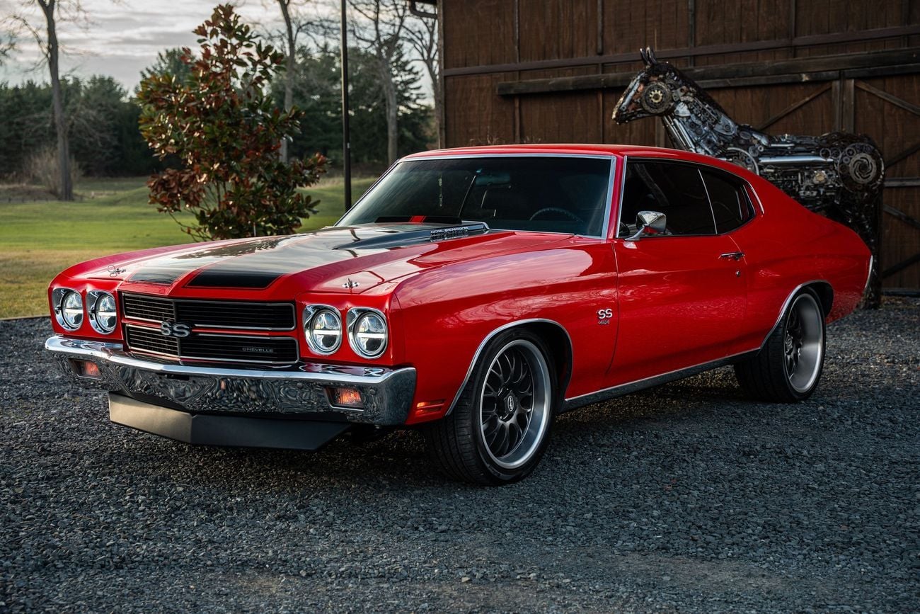 Chevrolet Chevelle Chevy Big Block V8, Ridetech Suspension Pro Touring Restomod