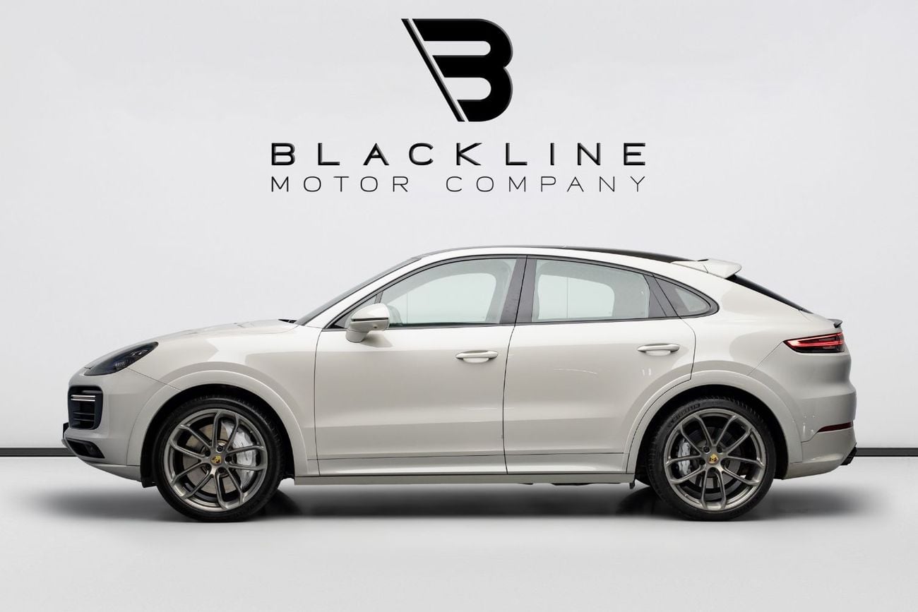 بورش كايان TURBO BUY NOW, PAY 2027 | THE BLACKLINE STANDARD | December 2026 Porsche Warranty, GCC, Low KMs