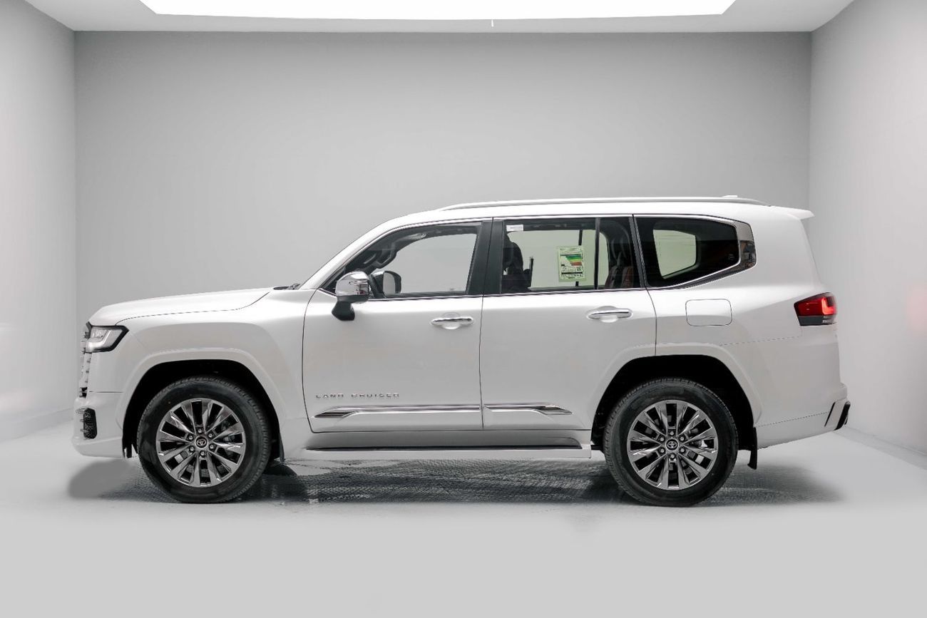 Toyota Land Cruiser VXR S 3.5L - WHITE INSIDE RED | EXPORT ONLY