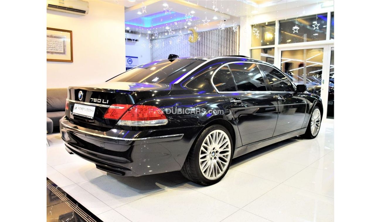 BMW 750Li *(AS IT IS)*ORIGINAL PAINT BMW 750Li 2008 Model! Black Color GCC Specs!