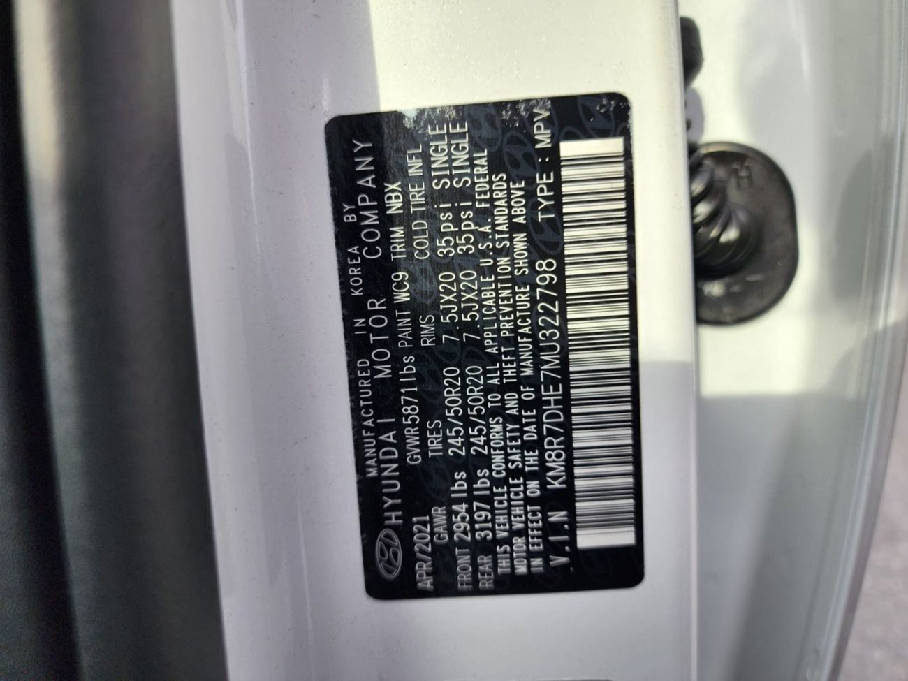 Hyundai Palisade Hyundai palisade calligraphy full option 2021 model