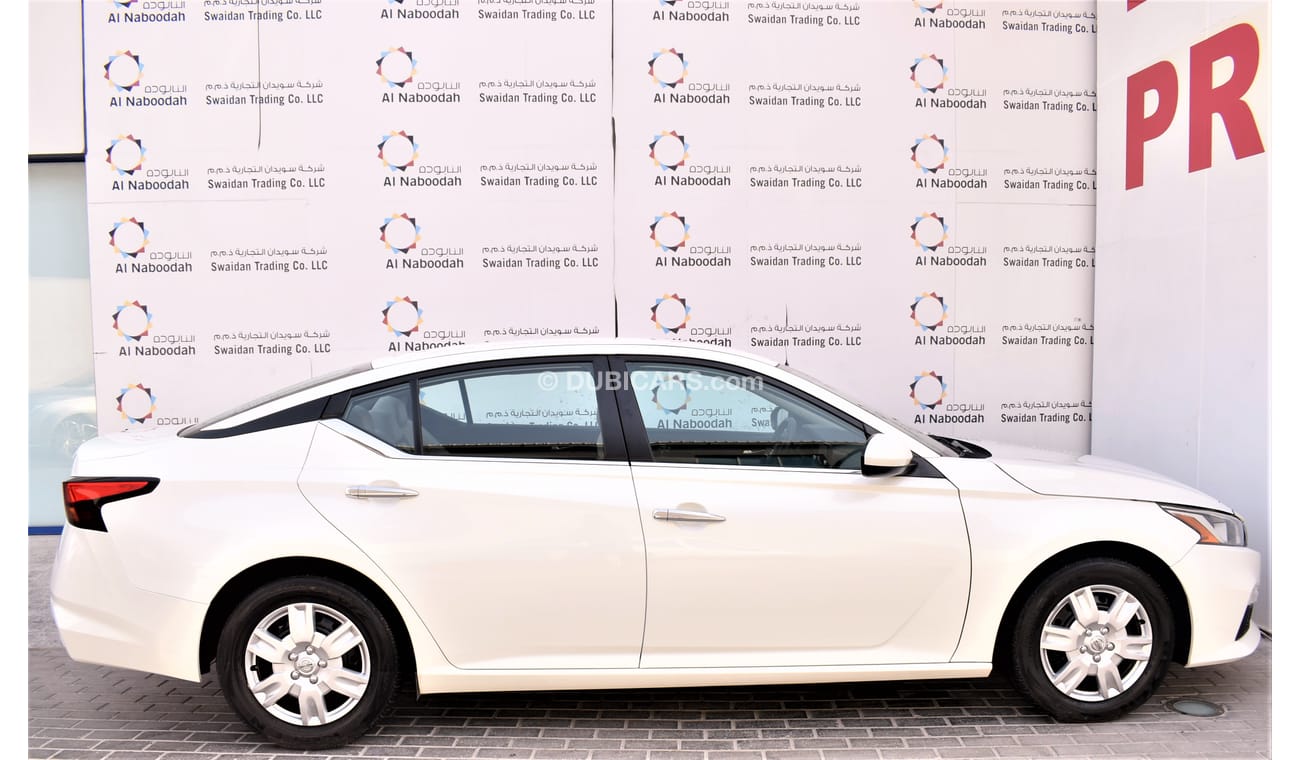 Nissan Altima AED 1039 PM 2.5L S 2020 GCC DEALER WARRANTY