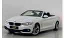 BMW 420i 2017 BMW 420i Sport Line Convertible, Full BMW Service History, Warranty, GCC