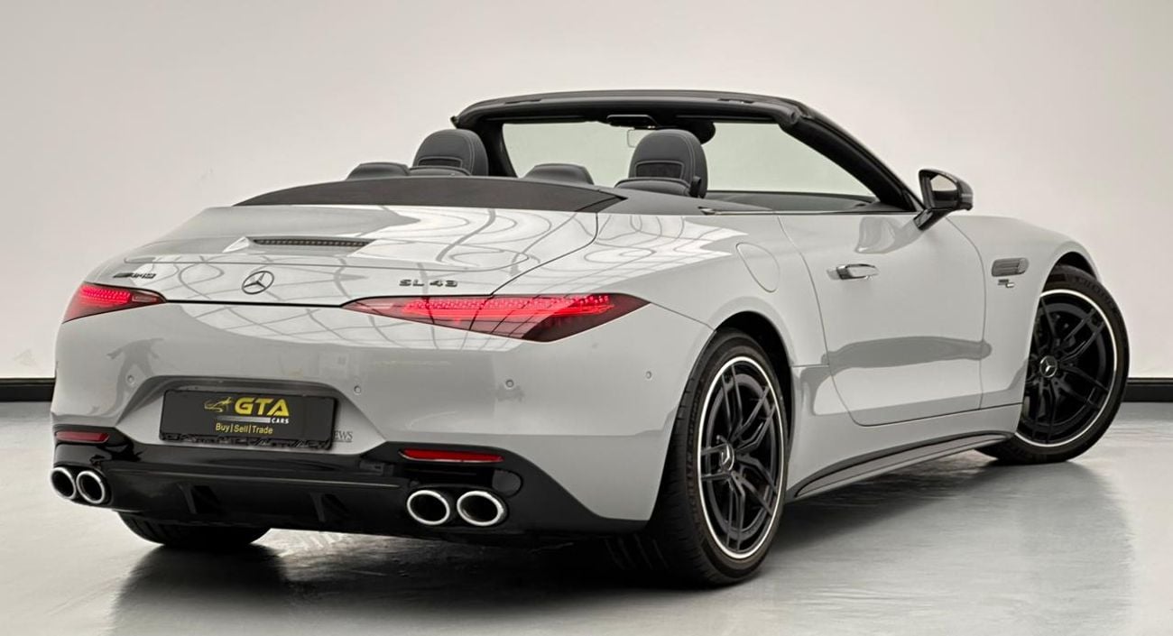 Mercedes-Benz SL 43 AMG 2023 Mercedes-Benz SL43 AMG Convertible, One Year Warranty Unlimited Km, Mercedes Full Service Histo