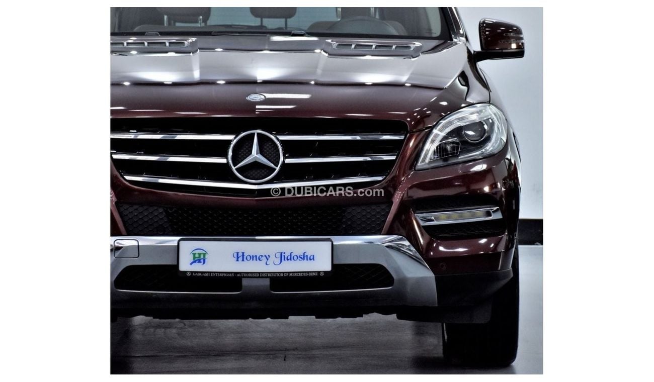 Mercedes-Benz ML 350 EXCELLENT DEAL for our Mercedes Benz ML350 ( 2014 Model ) in Burgundy Color GCC Specs