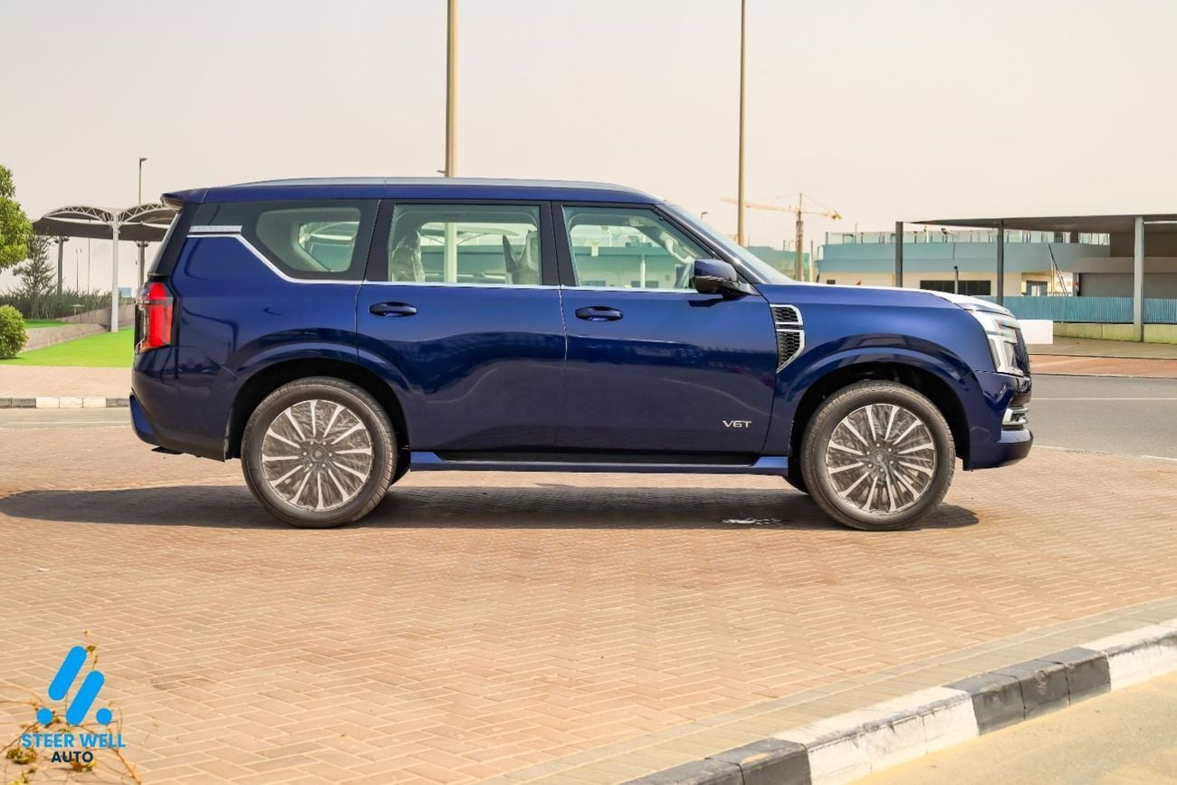 نيسان باترول LE PLATINUM CITY 2026 | GCC | 3.5L V6 | AWD | Beige Interior | 8-Seater | Height Control | Export