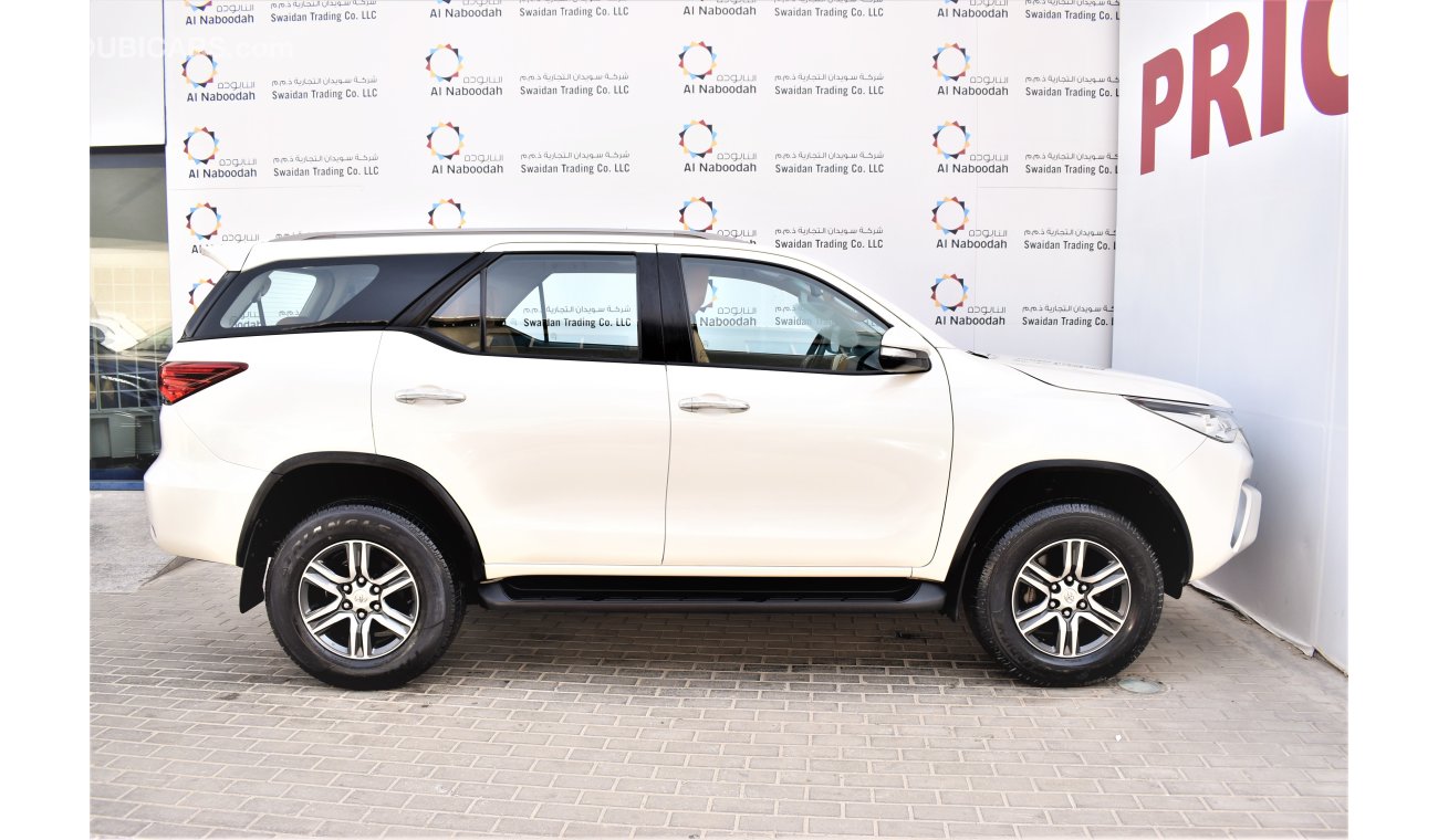 Toyota Fortuner 2.7L EXR 2016 GCC SPECS DEALER WARRANTY