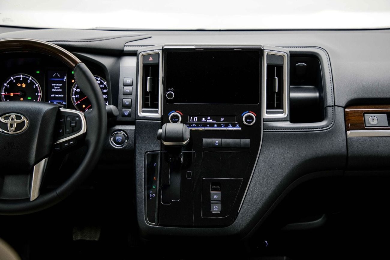Toyota Granvia HI 3.5L - Black Inside Beige | Export Only