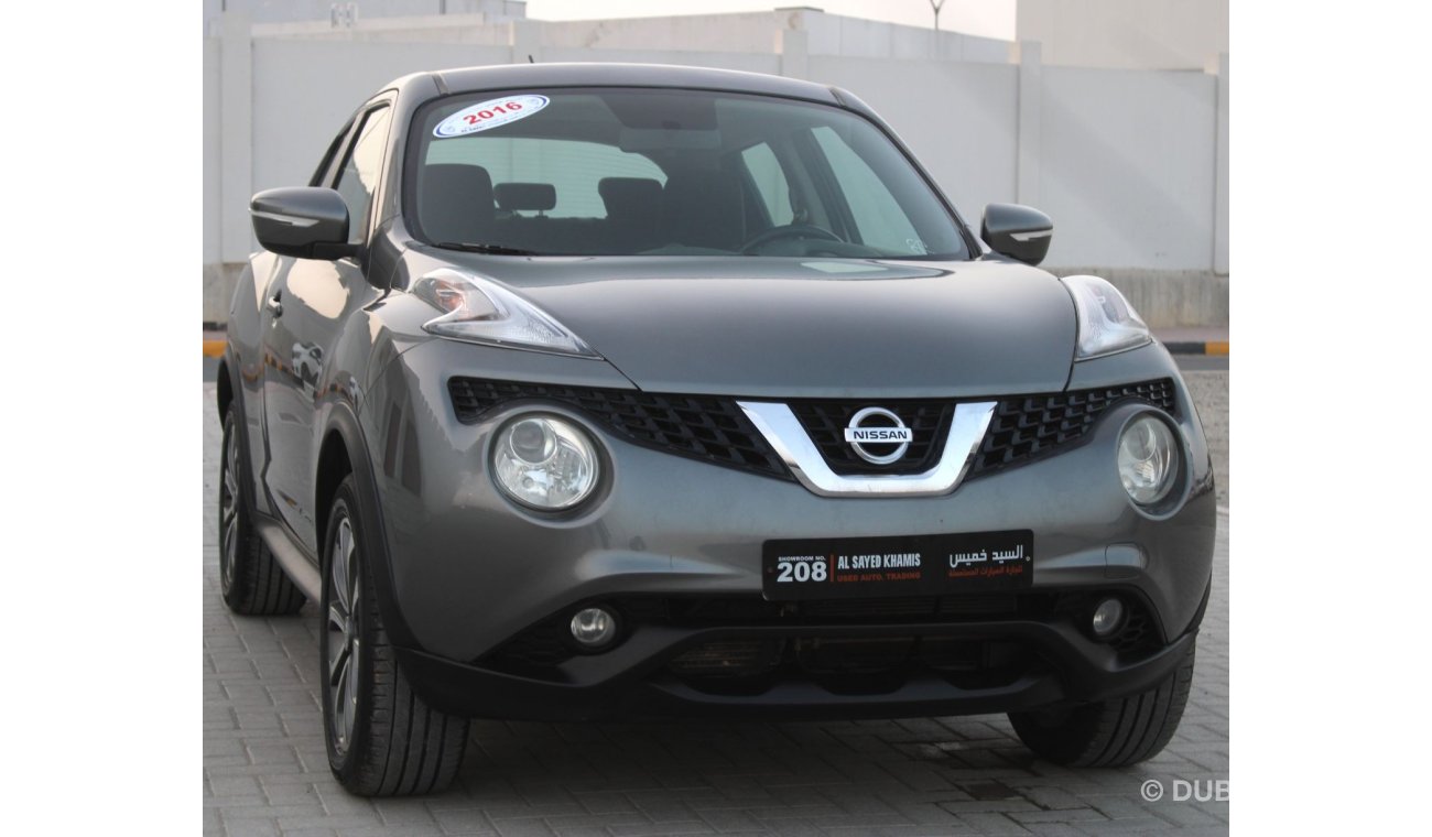 Nissan Juke NISSAN JUKE 2016 GCC FULL OPTION EXCELLENT CONDITION WITH OUT ACCIDENT