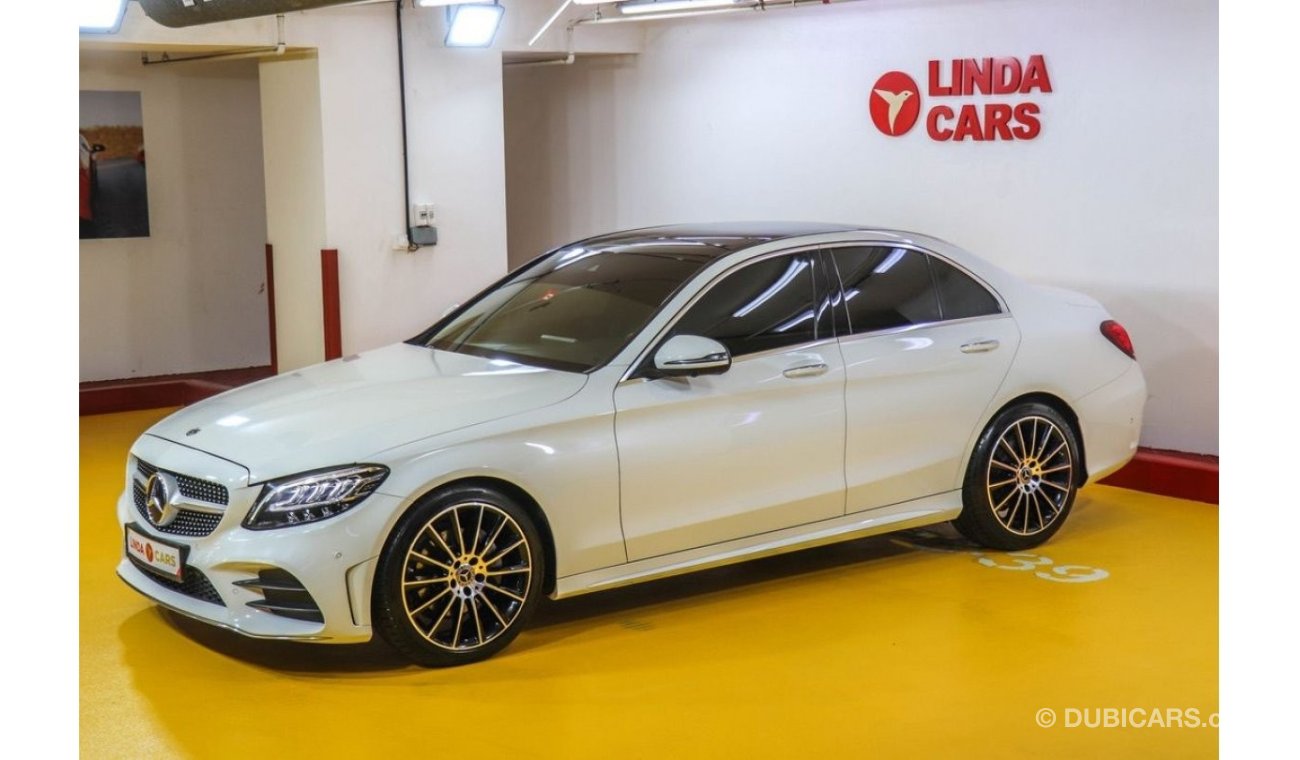 مرسيدس بنز C200 Mercedes-Benz C200 AMG 2019 GCC under Agency Warranty with Flexible Down-Payment.