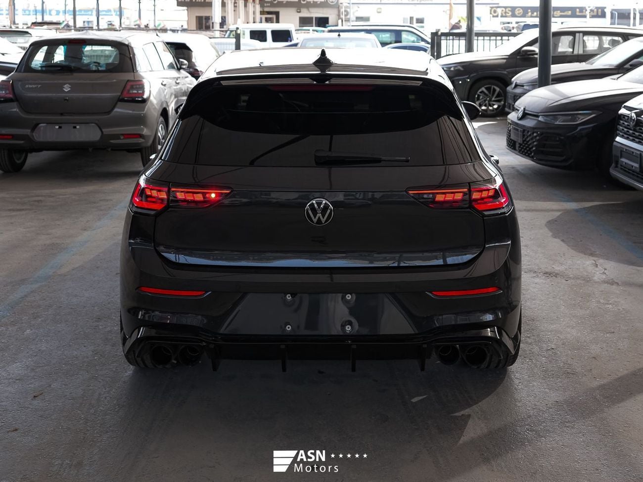 فولكس واجن جولف R-Line Kit Full Body Kit (Exhaust System) 2025