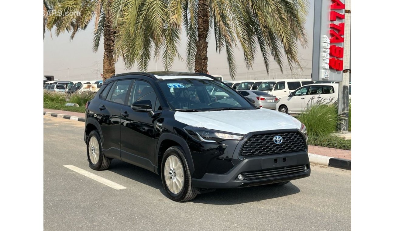 تويوتا كورولا كروس TOYOTA COROLLA CROSS 1.8L HYBRID BLACK 2024