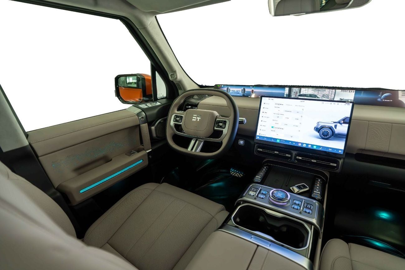 Jetour G700 Flagship-Full Options-Matt Orange